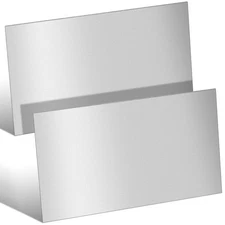 2 PCS 16x12 inch 16 Gauge Mild Steel Sheet Cold Rolled Weldable Metal Plate