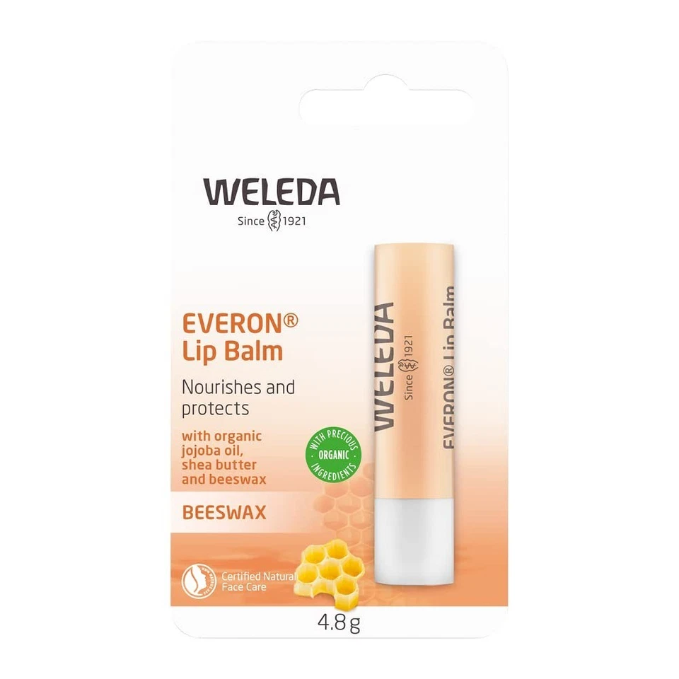 Nuevo bálsamo labial Weleda Everon, Soin Des Levres - 0,17 OZ, blanco entrega gratuita Foto 2 de 3