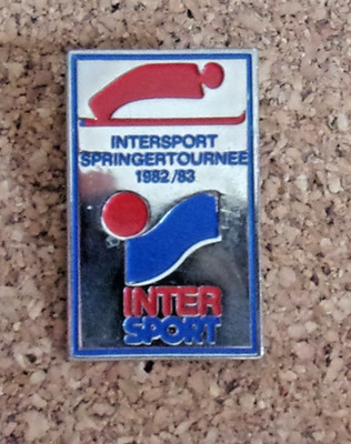 Brosche - Intersport Springertournee - 1982/83 - Vierschanzentournee