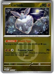Carbink 117/217 Ascended Heroes Reverse Holo