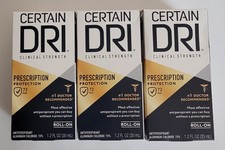 3 - Certain Dri Prescription Protection Roll-On Antiperspirant Deodorant 1.2 oz