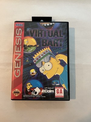 Virtual BART Sega Genesis CIB