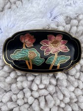 Ladies Cloisonn Belt Buckle - Flowers