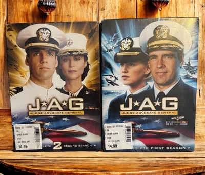JAG DVD TV Series Seasons 1 &2 New SEALED Judge Advocate General Crime Drama