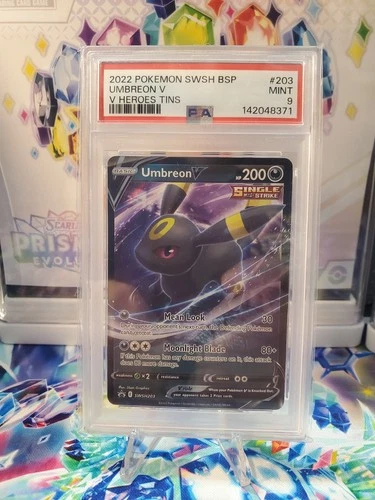 PSA 9 MINT - Umbreon V #203 - 2022 Pokemon TCG Swsh Black Star Promo