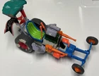 Vintage 1990 TMNT Teenage Mutant Ninja Turtles Sewer Dragster Near Complete