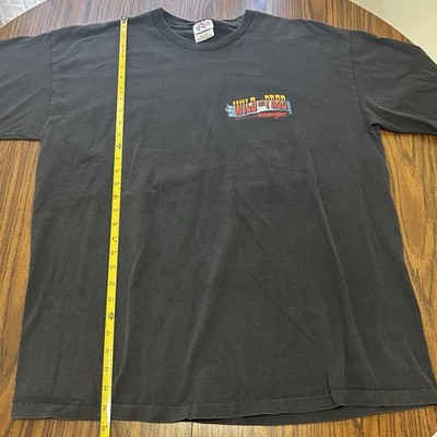 Vtg 90s Wrangler “Endangered Species” Faded Distress Shirt 2XL