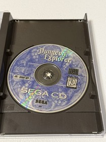 DUNGEON EXPLORER - 1994 Sega CD - Complete CIB + REG CARD Tested / Authentic