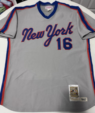1987 Mitchell & Ness New York Mets Dwight Doc Gooden jersey sz XL (closer to L)