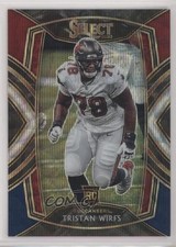 2020 Panini Select Club Level Tri-Color Prizm 97/99 Tristan Wirfs #290 1m1a