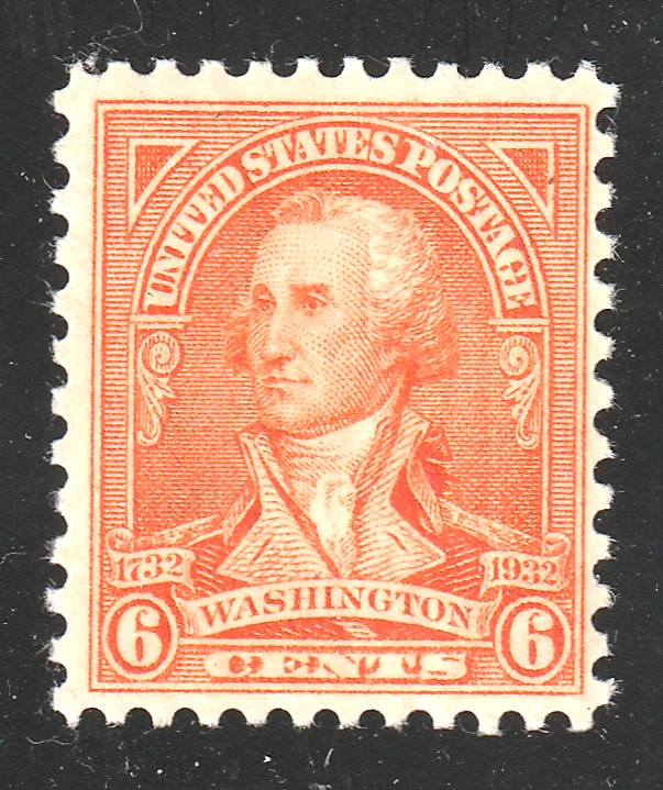 jis36 US STAMP SC# 711 6c 1932 **MINT NH XF CV$9.00 213 | eBay
