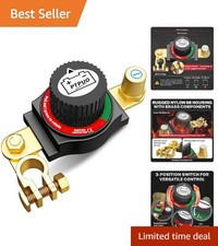 Top Post Battery Disconnect Switch, Car Battery Disconnect Switch, 12V-48V Ba...