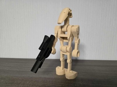 XXL Brick * B1 Droide * Star Wars, Maßstab 5:1  Klemmbaustein, Fan Art Figur