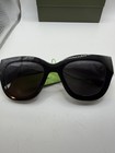 Longchamp Heritage 49mm Round Sunglasses in Black & Blue (Brand new with case) — photo 5