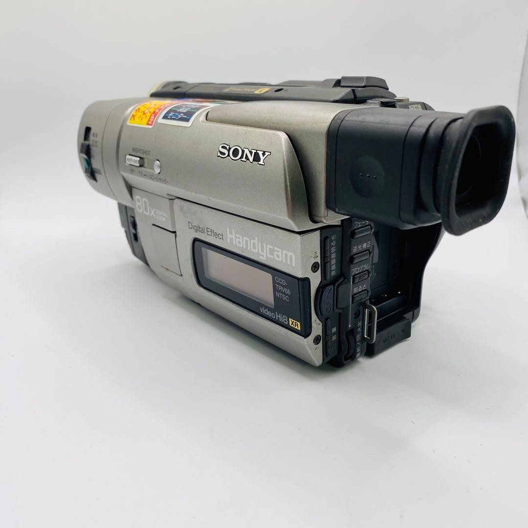 美品⭐︎SONY Hi8Handycam CCD-TRV126シルバー Yahoo!オークション -「ccd-trv126」の落札相場・落札価格