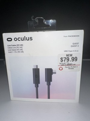 Unopened Oculus Rift/Meta Quest PC/USB-C Device Link Cable for VR Headset