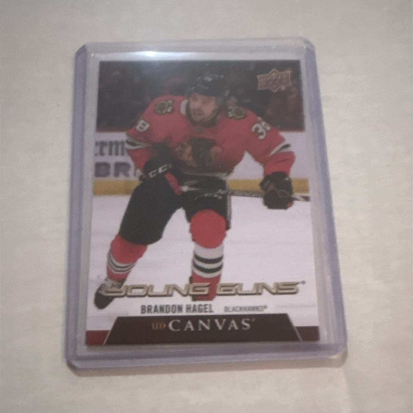 Upper Deck 2020-21 Young Guns UD Canvas C221 Brandon Hagel Chicago Blackhawks