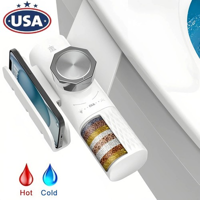 #ad FEELSO Bidet Attachment for Toilet with Filter Non Electric Adjustable Pressure $29.69