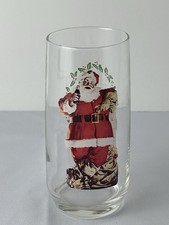 VTG  90s Coca-Cola 1946 Santa Claus Glass Haddon Sundblom Holiday Coke Tumbler