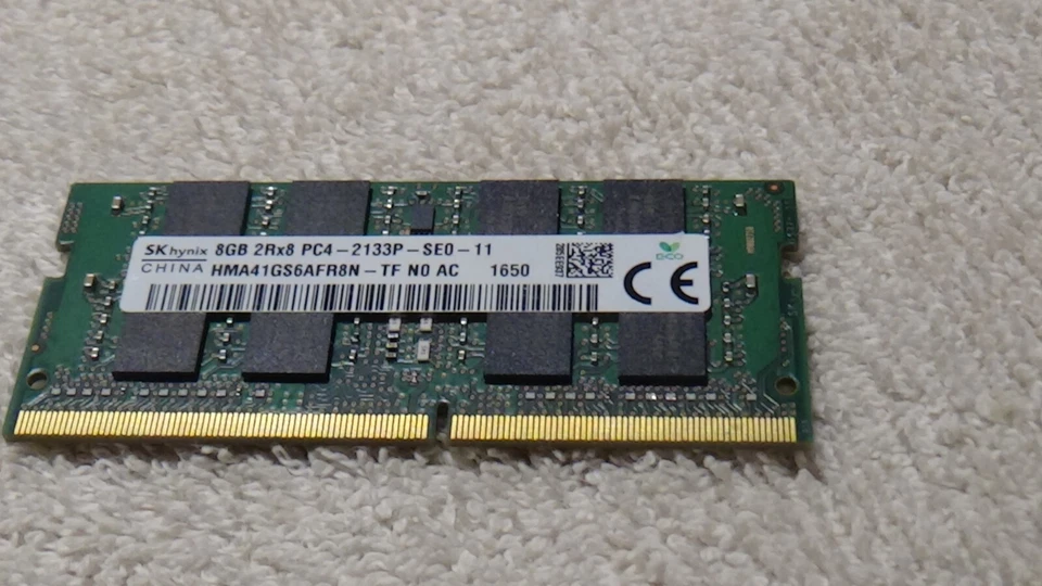 2GB Memory Card MT8JTF2564HZ-1G6M1 1RX16 PC4-2400t-SC0-11 (N.P 2 GB) - Image 2 of 3