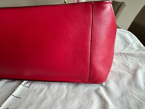 Original Stella McCartney Bag mit Logo in rot - Handtasche Damen Umhängetasche - Bild 11 von 14