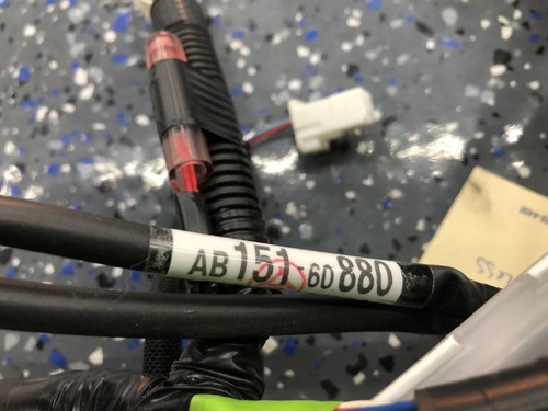 2010-13 Lexus GX460 OEM RH right front door Wire Harness complete 8B4 - Picture 2 of 4