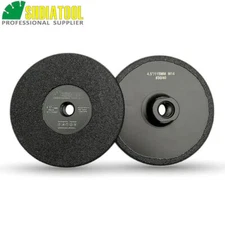 2pcs/pk Dia 4.5inch Vacuum Brazed diamond Disc Flat Grinding Wheel Discs M14 #30