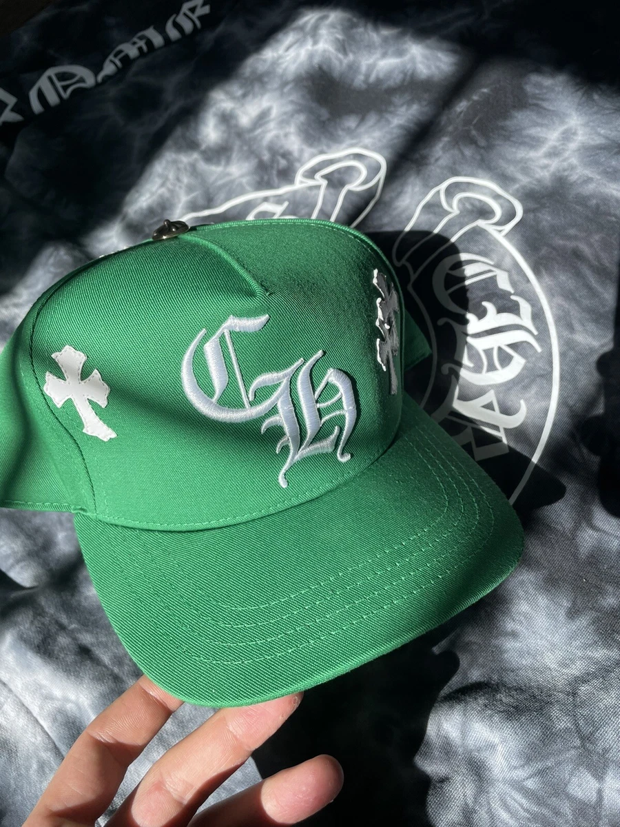 green chrome hearts hat