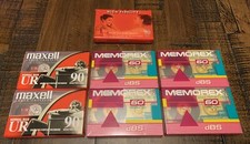 Blank Cassette Tapes Lot Of 7