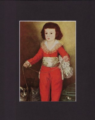 8X10 Black Matted Painting Print Art Picture: Francisco Goya, Don Manuel