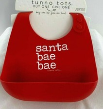 Bella Tunno Tots Silicone Bib Christmas Adjustable Neck