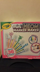 crayola mini marker maker neon