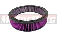 6-3/8"x2.5" Round Air Cleaner Washable Reusable Filter Shotgun Hilborn Scoop Rod