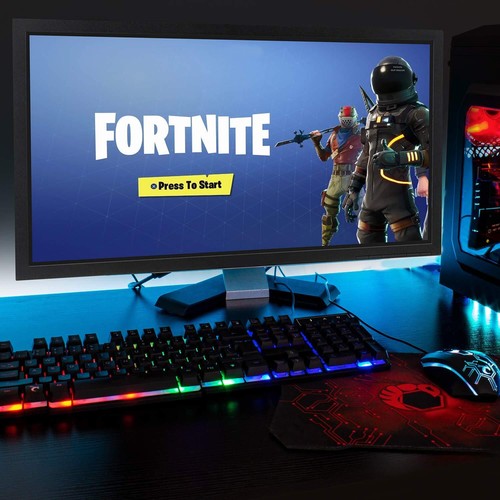 Keyboard Mouse & Headset Combo Pack with LED RGB Backlight PC Gaming Bundle - Picture 9 of 15