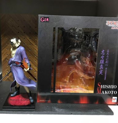 Rurouni Kenshin Shishio Makoto 1/8 scale PVC Model Figure G.E.M