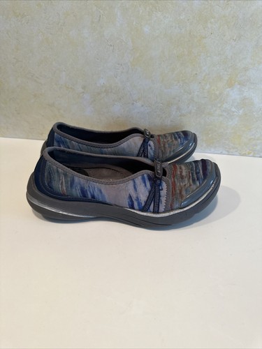 Zapatillas deportivas Bzees lujosas multicolores para mujer 9M cómodas bajas sin cordones elásticas27 - Imagen 12 de 12