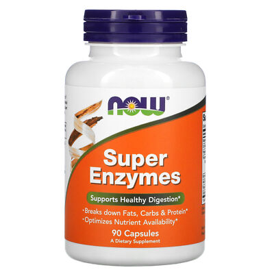 Now Foods - Super Enzymes - 90 Tablets