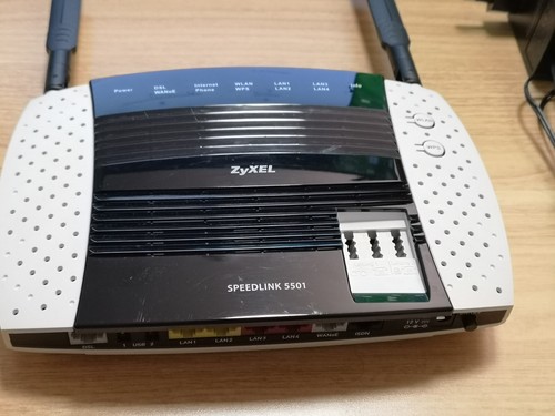 ZyXEL Speedlink 5501 WLAN Router mit Modem (VDSL2, ADSL, ADSL2+), SL5501-DE0301F - Bild 2 von 8