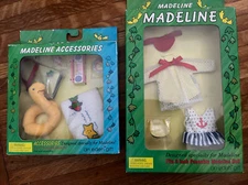 Madeline Doll Eden “In The Swim” outfit & swim accessories RARE MNIB Collectors!