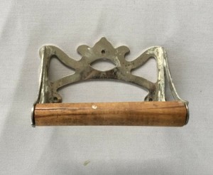Antique Nickel Br Victorian Toilet Paper Tissue Holder Vtg Image Is Loading Antique Nickel Br Victorian Toilet Paper Tissue Holder