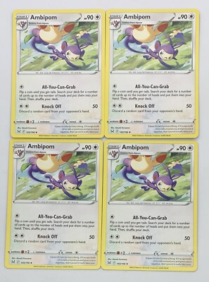 Pokemon Go TCG Pokemon TCG Mirage Gate Playset - 4x Card 163/196 From Lost Origin Sword & Shield Pokemon Mirage Pokemon Go TCG Pokemon TCG Mirage Gate Playset - 4x Card 163/196 From Lost Origin Sword & Shield Pokemon Mirage