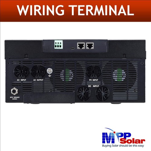 5kw 48v 230v MPP Solar inverter 100A MPPT charger max PV 500v zero transfer time - Picture 7 of 11