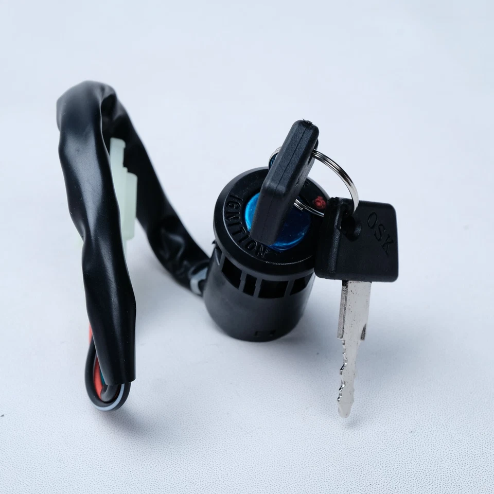 HONDA XL100 S XL125 S 1978 XL250 S 1978-82 XL185 S IGNITION SWITCH KEY 4 WIRES - Imagem 4 de 4