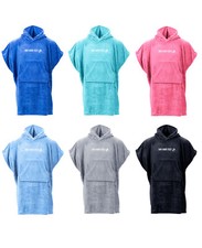 Two Bare Feet Kids Towelling Changing Robe - Surf Poncho Towel Poncho