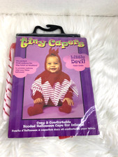 new Tiny Capers Little Devil For infants One Size Hooded Cape