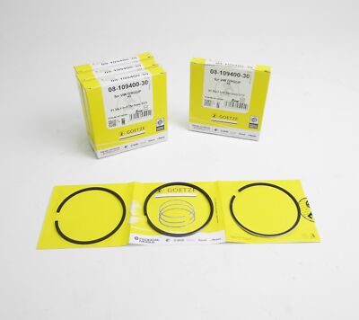 Set of 4 coated GÖTZE piston rings 81mm 1.8l 16V G60 PG KR PL 16VG60 turbo
