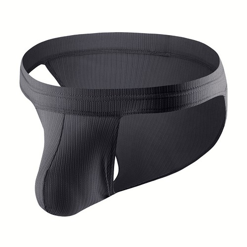 Boxer uomo sexy pantaloncini slip intimo vita bassa taglio alto marsupio rigonfiamento mutande - Foto 11 di 30