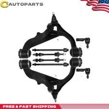 8x Front Lower Control Arm Ball Joint Tie Rod For 2006-2010 Dodge Ram 1500 5 Lug