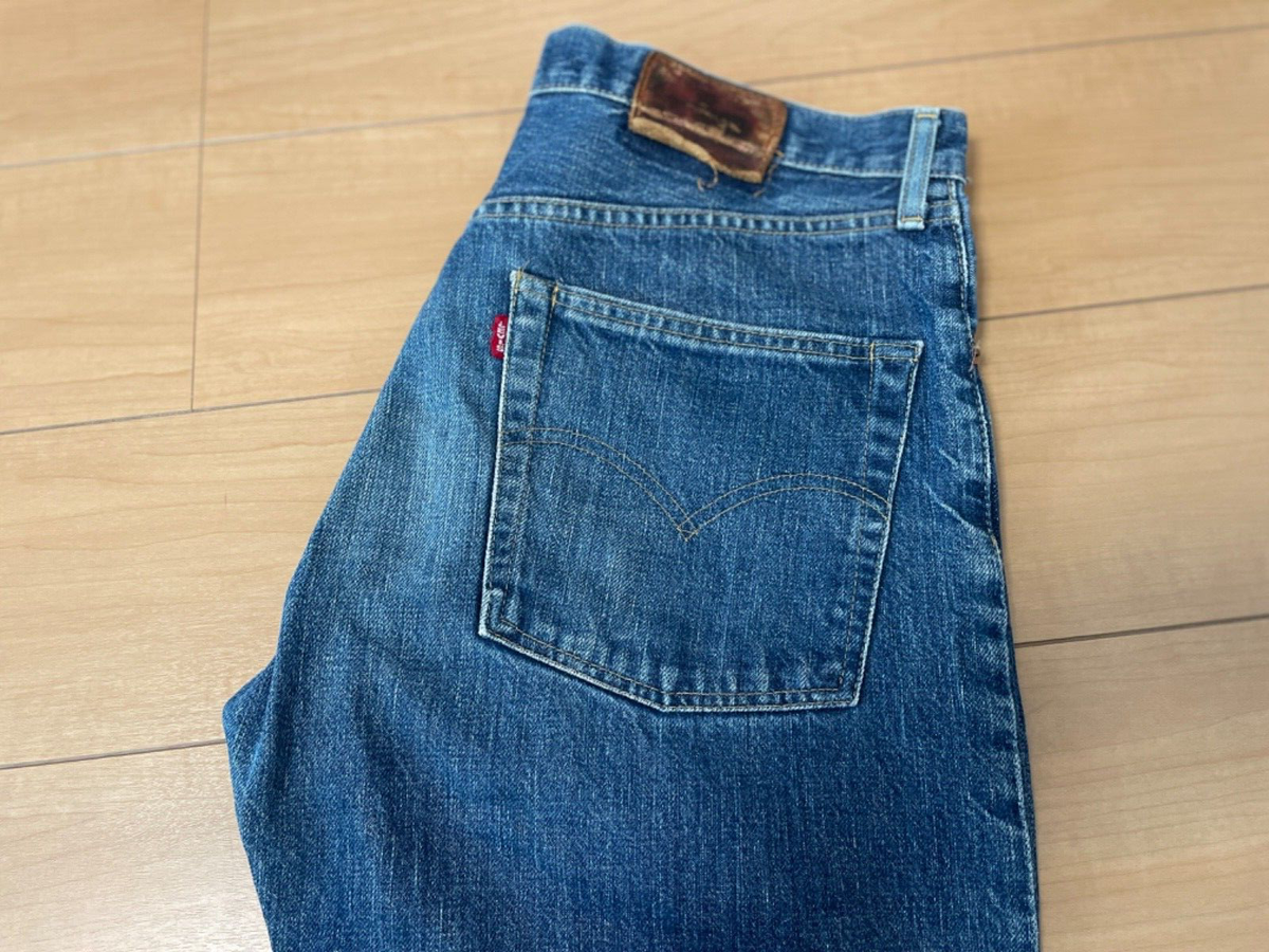 Japan limited Levi's 503BSXX natural indigo hidden rivet big E