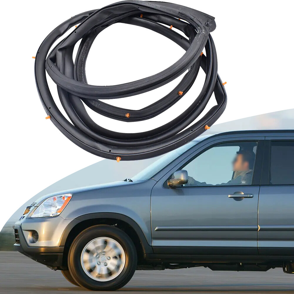 ウィンドウモールディングトリム ウェザーストリップシール に適合する CR-V 2007 2008 2009 2010 2011 Y に適合する CRV  CR-V 2007-2011用 カーウィンドウウェザーストリップ ドアガラスウィンドウシーリングストリップ ウェ ウィンドウバイザー サイドウィンドウ  ... 車の窓ガラスシールストリップ Compatible With CRV 2012 2013 2014 2015 2016 車用ウィンド
